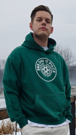 bluza męska zielona